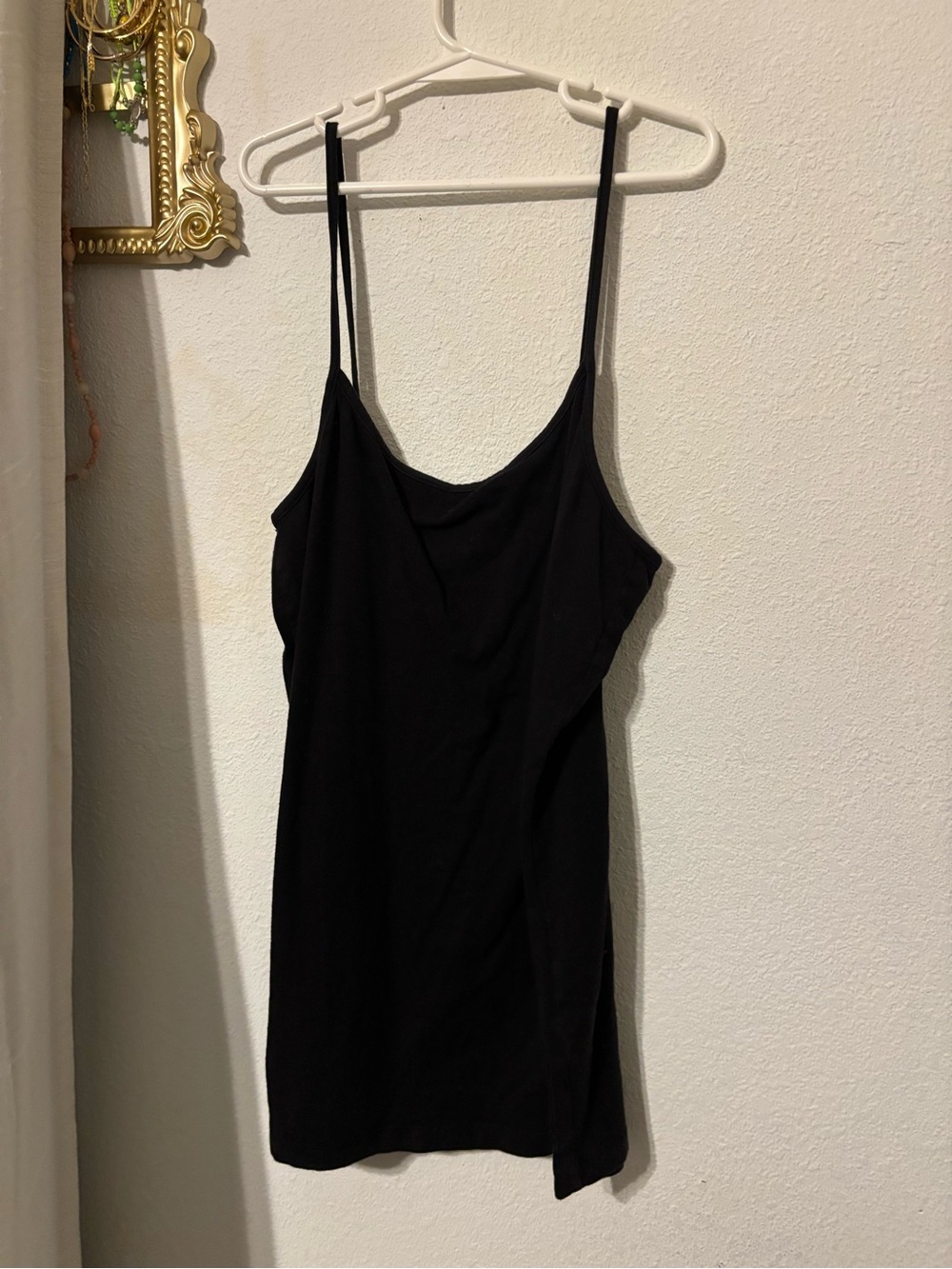 Time and Tru Black Spaghetti Strap top